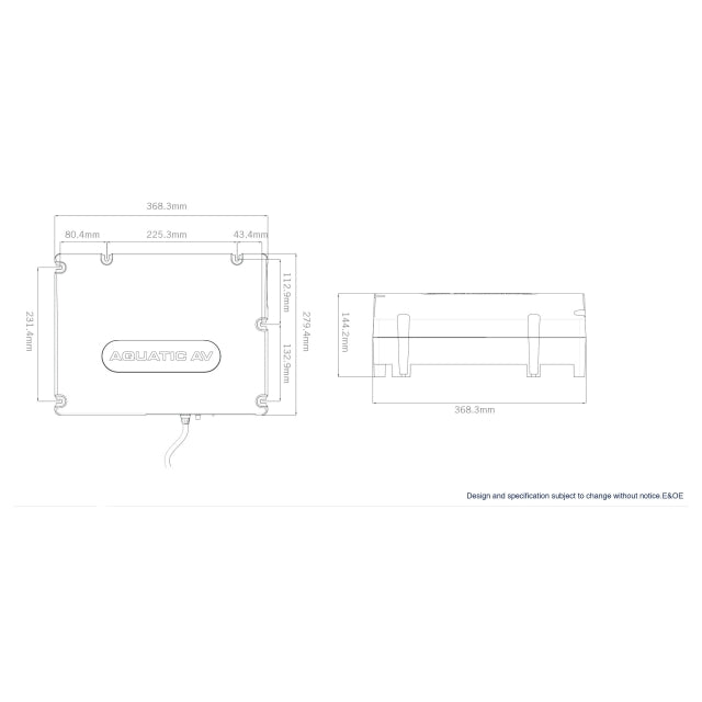 SWA6+: Amplified Bluetooth Subwoofer